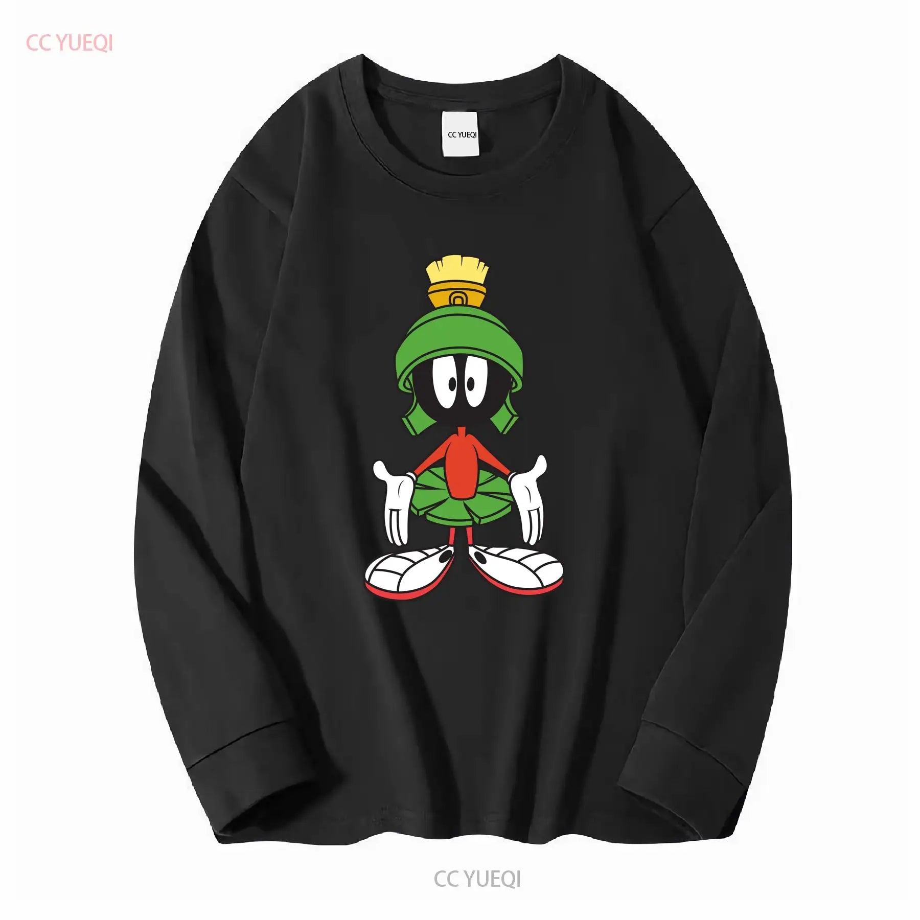 Marvin the Martian  T Shirt vintage Washed Comfortable Casual Stretched Stylish graphic Unisex streetwear designer clothes