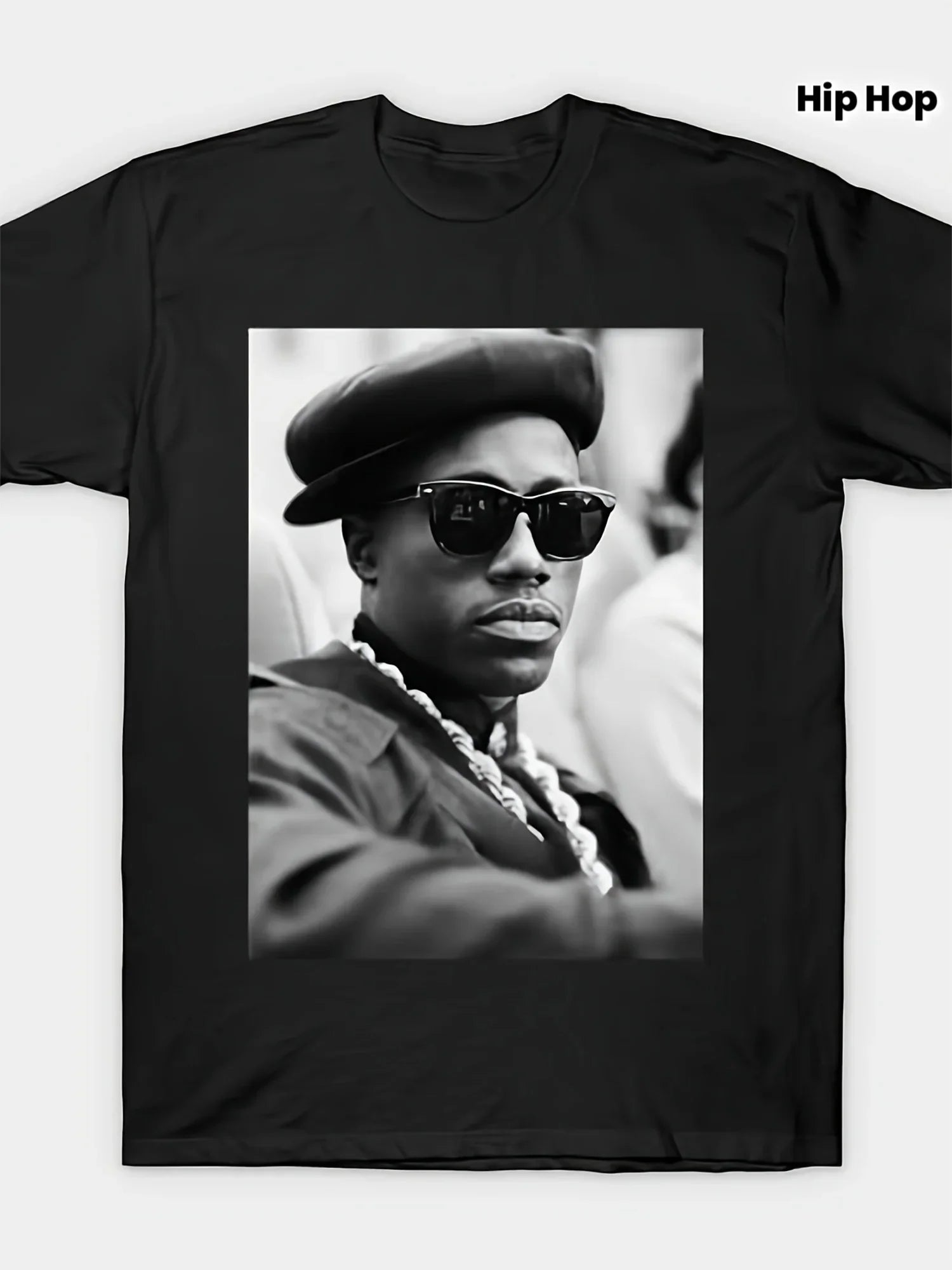 Retro Hip-Hop Design T-Shirt- Classic Hip-hop T-shirt, Suitable for Everyday Street Fashion All Year Round, Ideal for Attending Concerts and Casual Outings, a Sporty T-shirt with Hip-hop Style, for Teenager