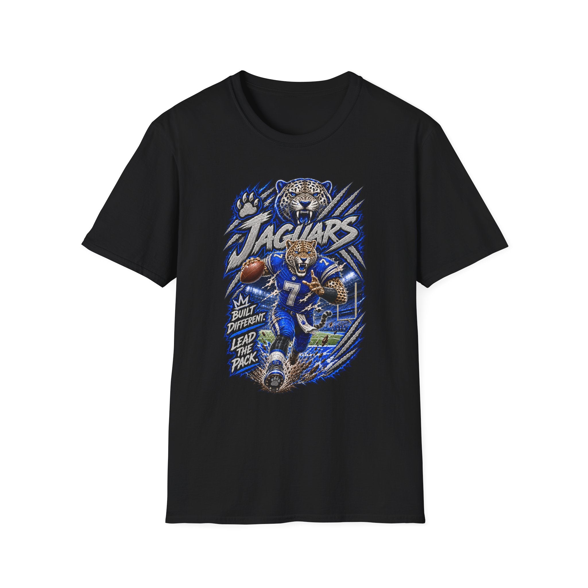 Built Different Jaguars Football Tee