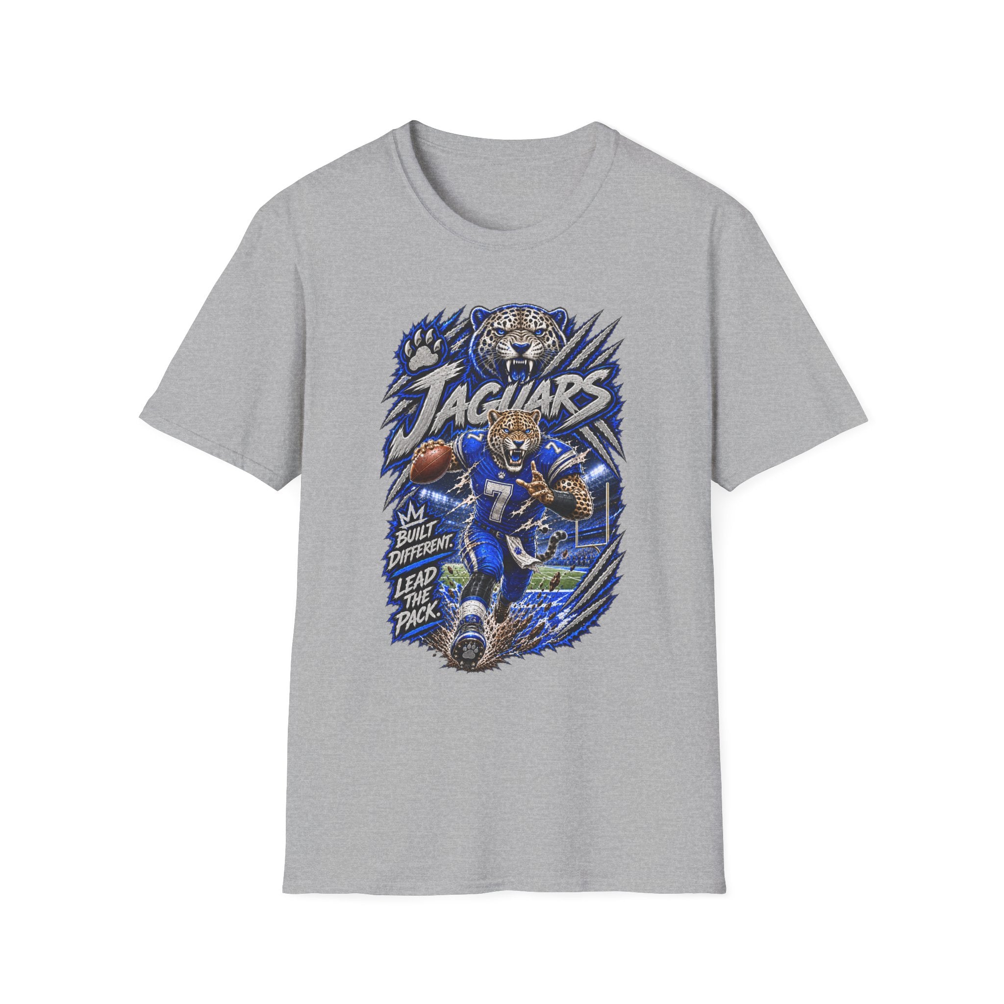 Built Different Jaguars Football Tee