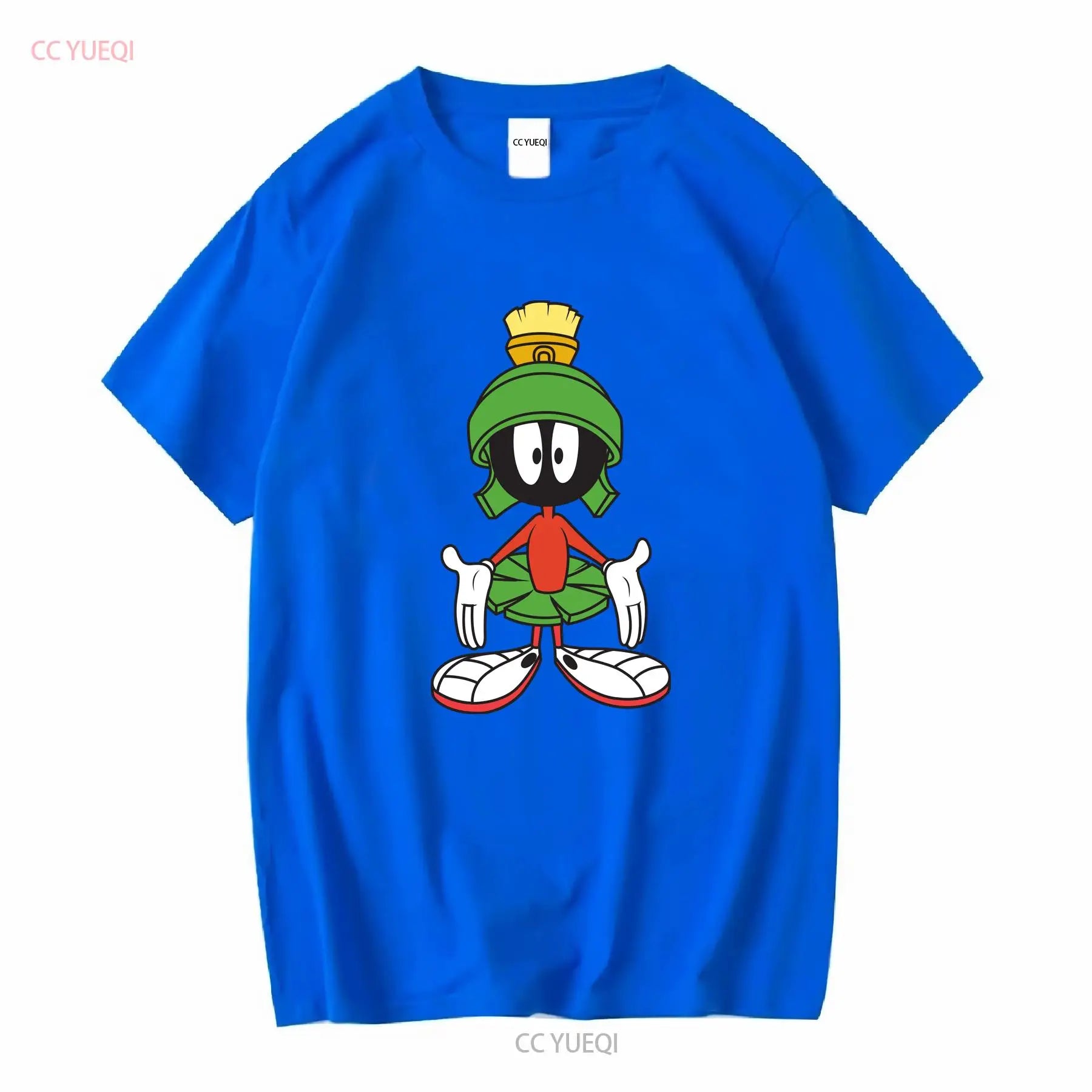 Marvin the Martian  T Shirt vintage Washed Comfortable Casual Stretched Stylish graphic Unisex streetwear designer clothes