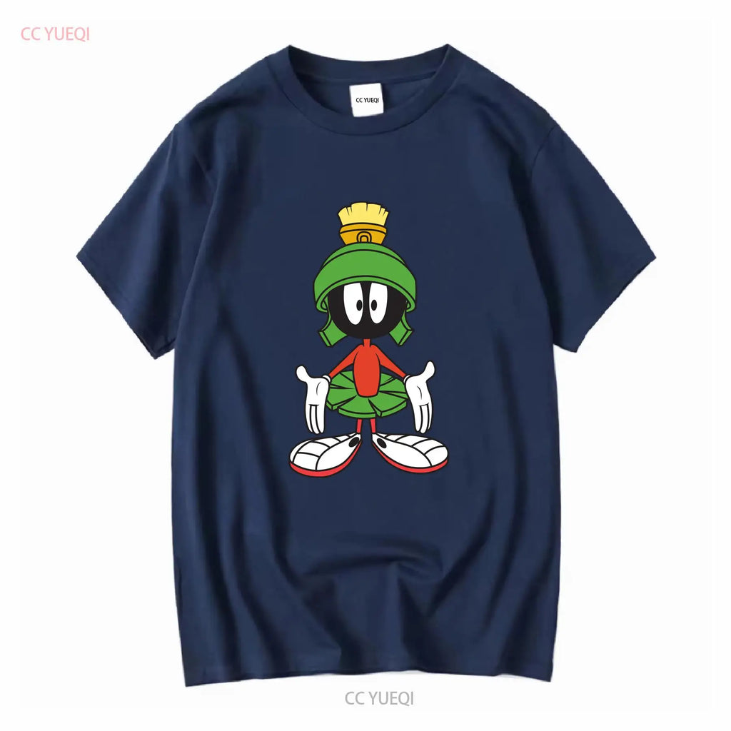 Marvin the Martian  T Shirt vintage Washed Comfortable Casual Stretched Stylish graphic Unisex streetwear designer clothes