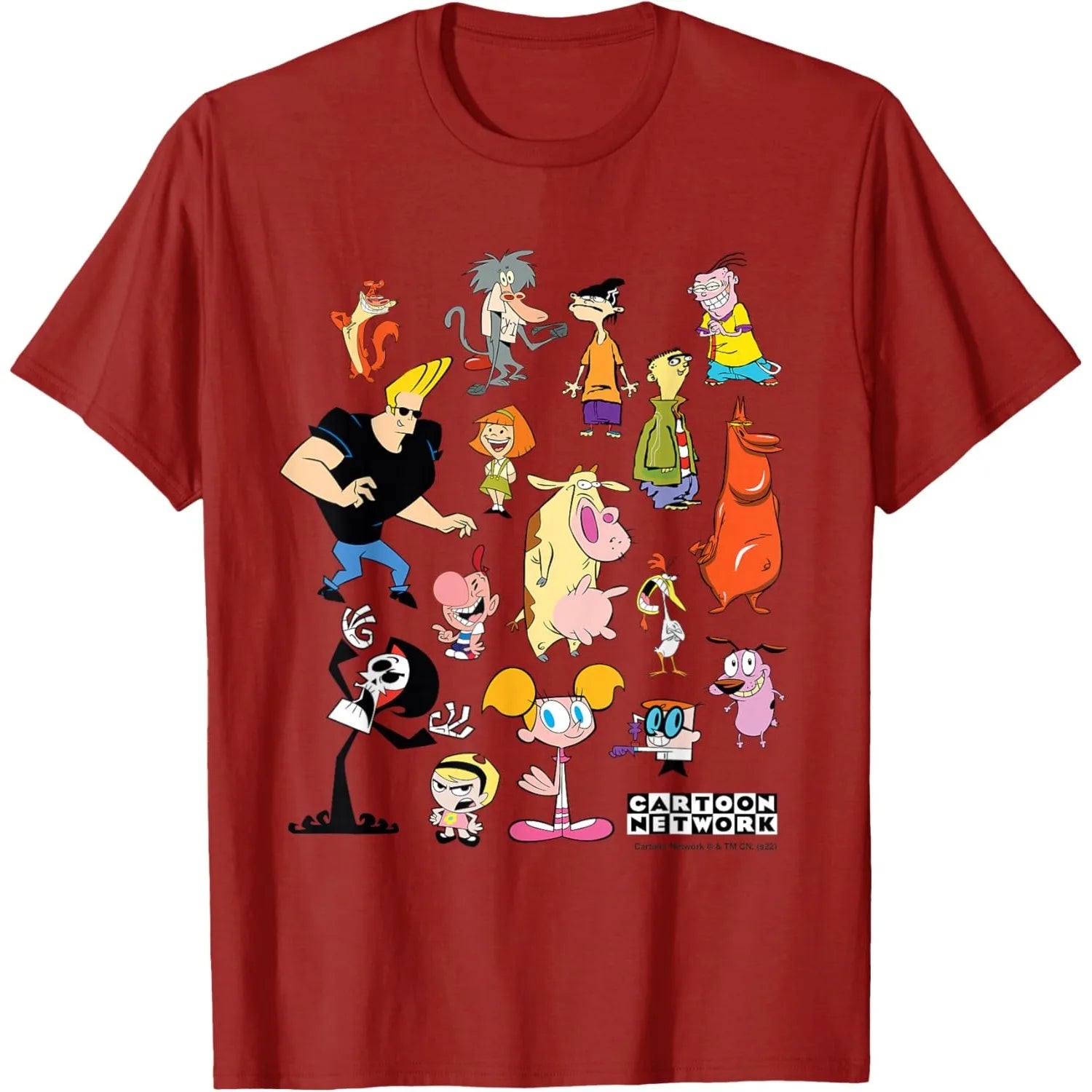 Classic Cartoon Network Characters  T-Shirt for Men