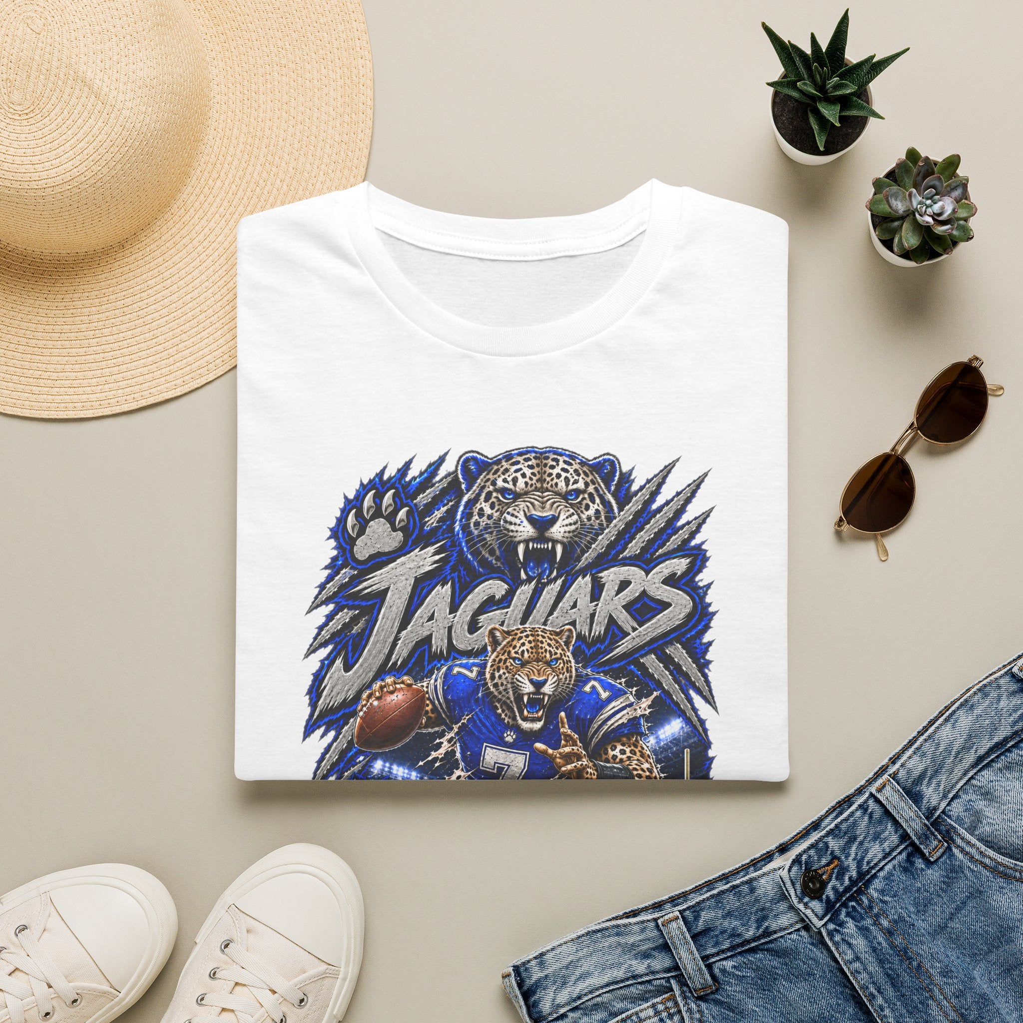 Built Different Jaguars Football Tee
