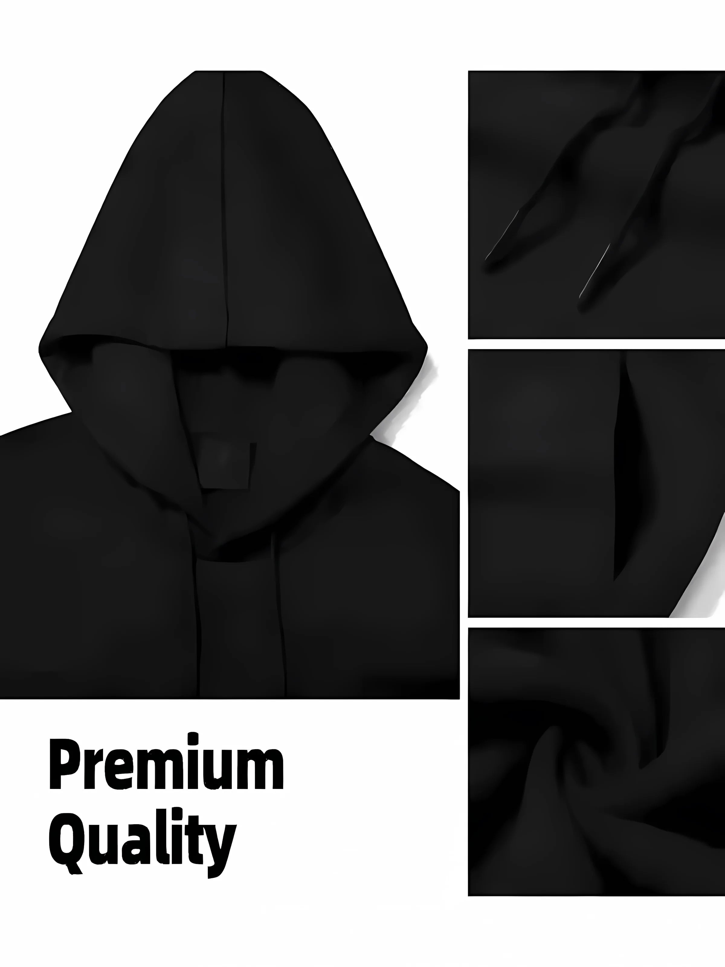 New Style Street Casual Fashion Comfortable Soft 3D Bear Pattern Printed Men's Hooded Sweatshirt Set