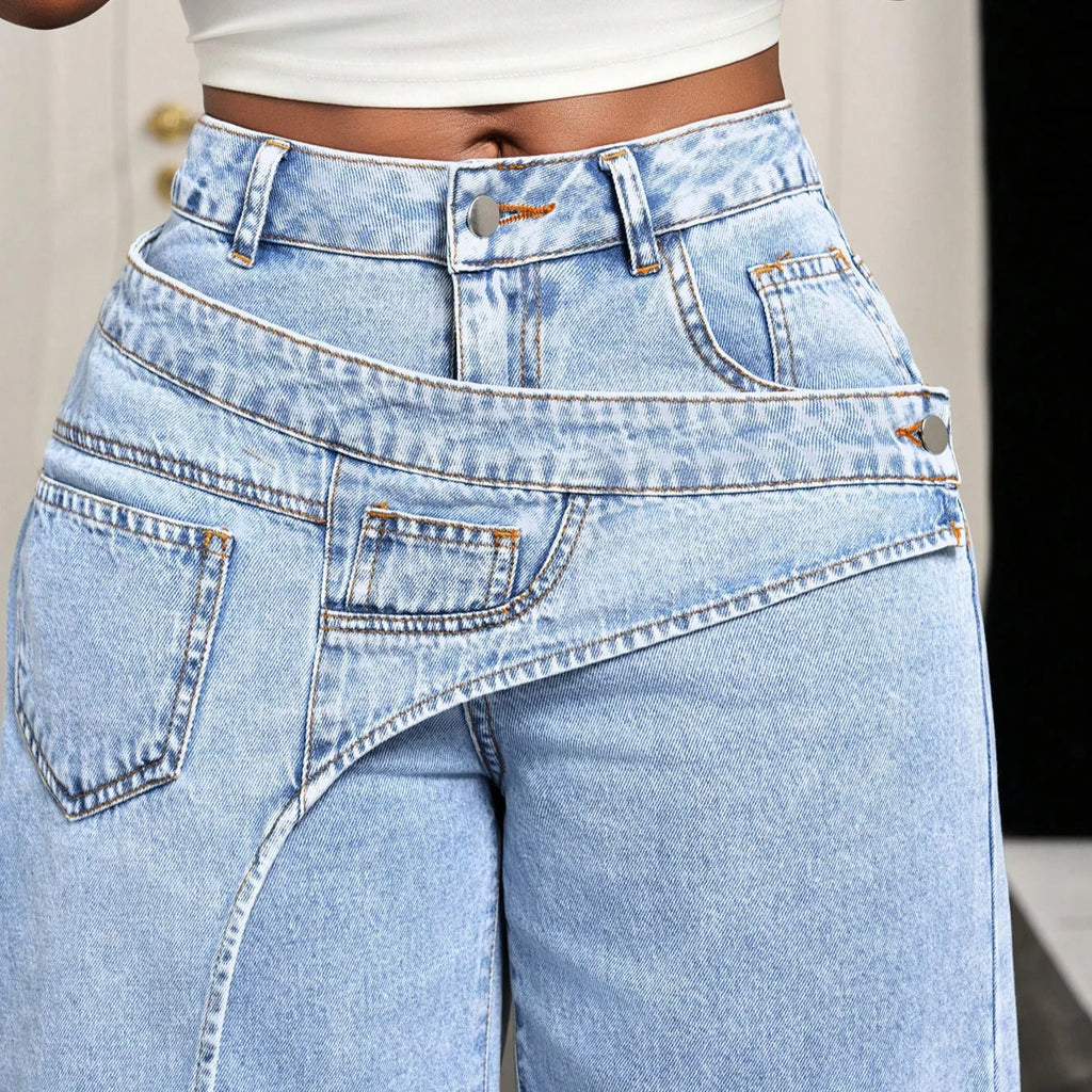 Vintage Wide Leg Long Pants