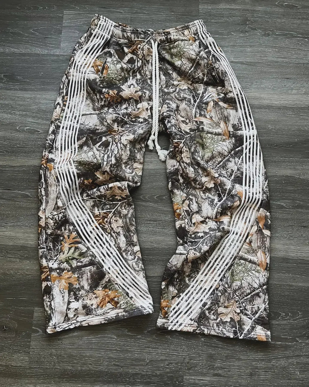American Letter Patch Retro Double Layer Design Y2K Pants Baggy Sweatpants Men Hip Hop Gothic Elastic Waist Jogging Casual Pants