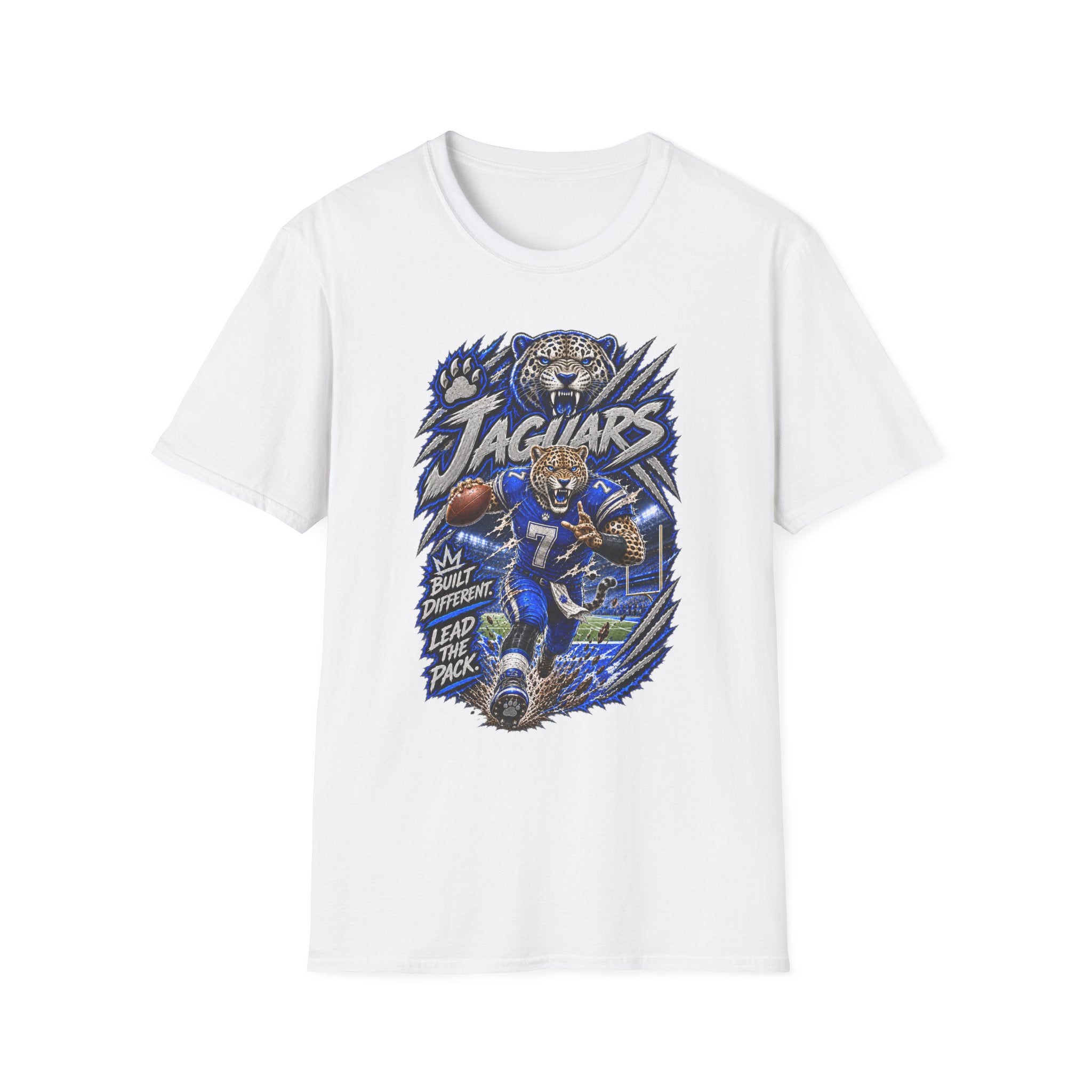 Built Different Jaguars Football Tee