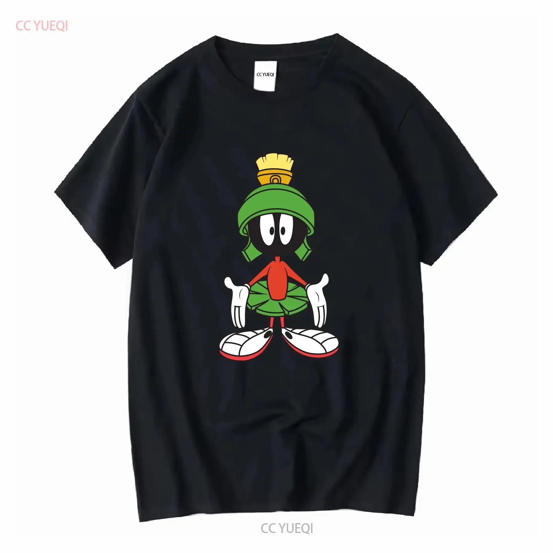 Marvin the Martian  T Shirt vintage Washed Comfortable Casual Stretched Stylish graphic Unisex streetwear designer clothes