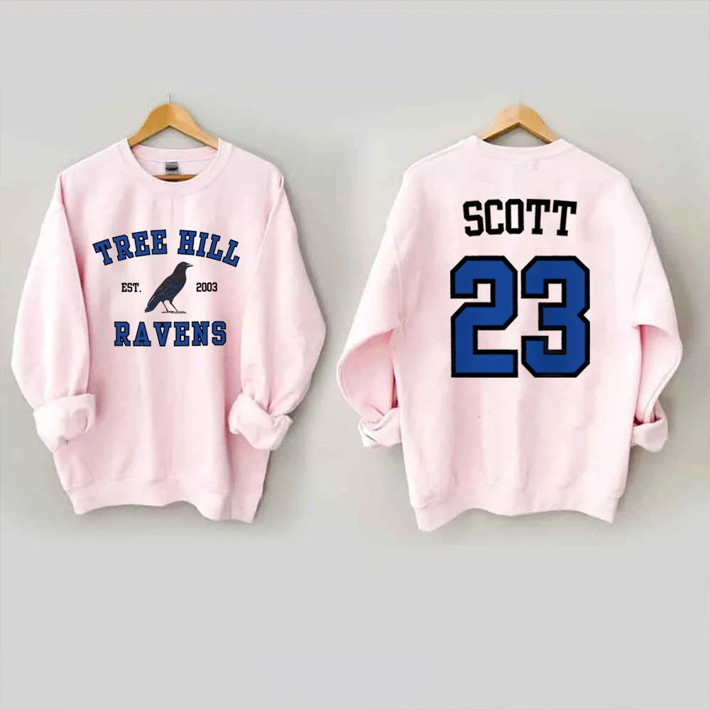 One Tree Hill Sweatshirt TREE HILL RAVENS Shirt