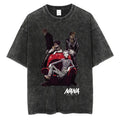 Vintage Washed Harajuku Streetwear Graphic T-Shirt
