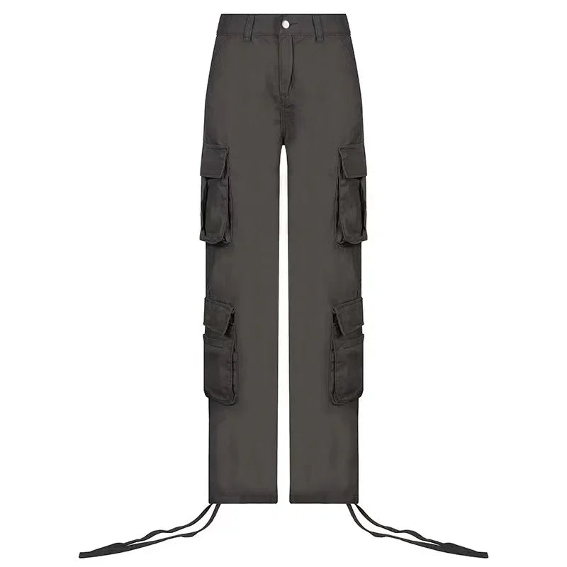 Baggy Cargo Pants Low Waist