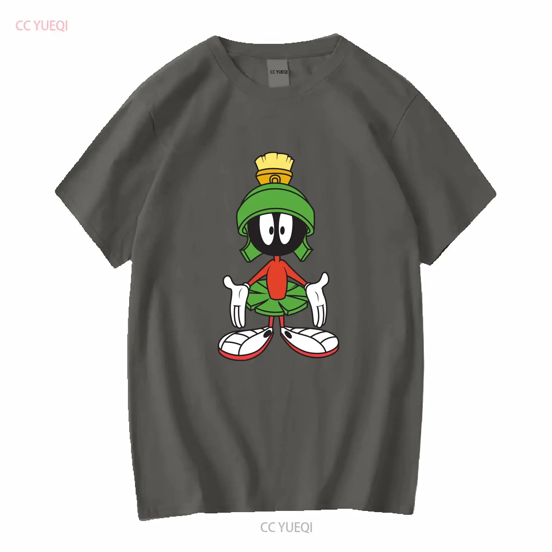 Marvin the Martian  T Shirt vintage Washed Comfortable Casual Stretched Stylish graphic Unisex streetwear designer clothes