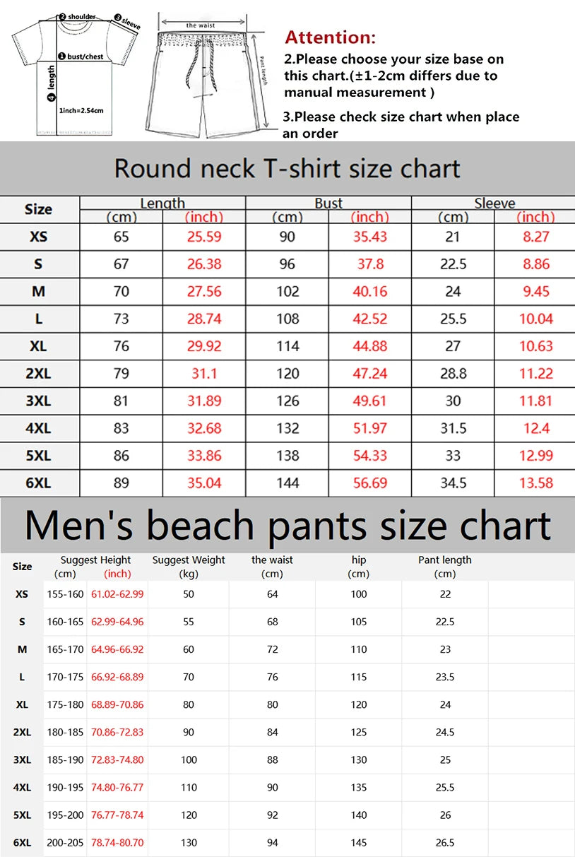 2026 Summer New Men's Short-Sleeved Shorts Set - Street Casual Fashion Comfortable Soft Breathable 3D Pattern Print