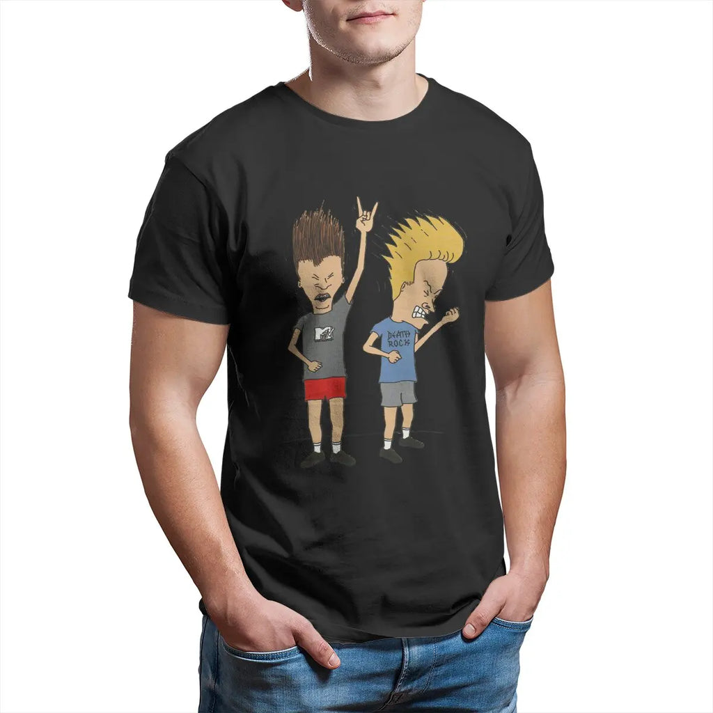 Beavis and Butthead  Cartoon Graphic Tshirt