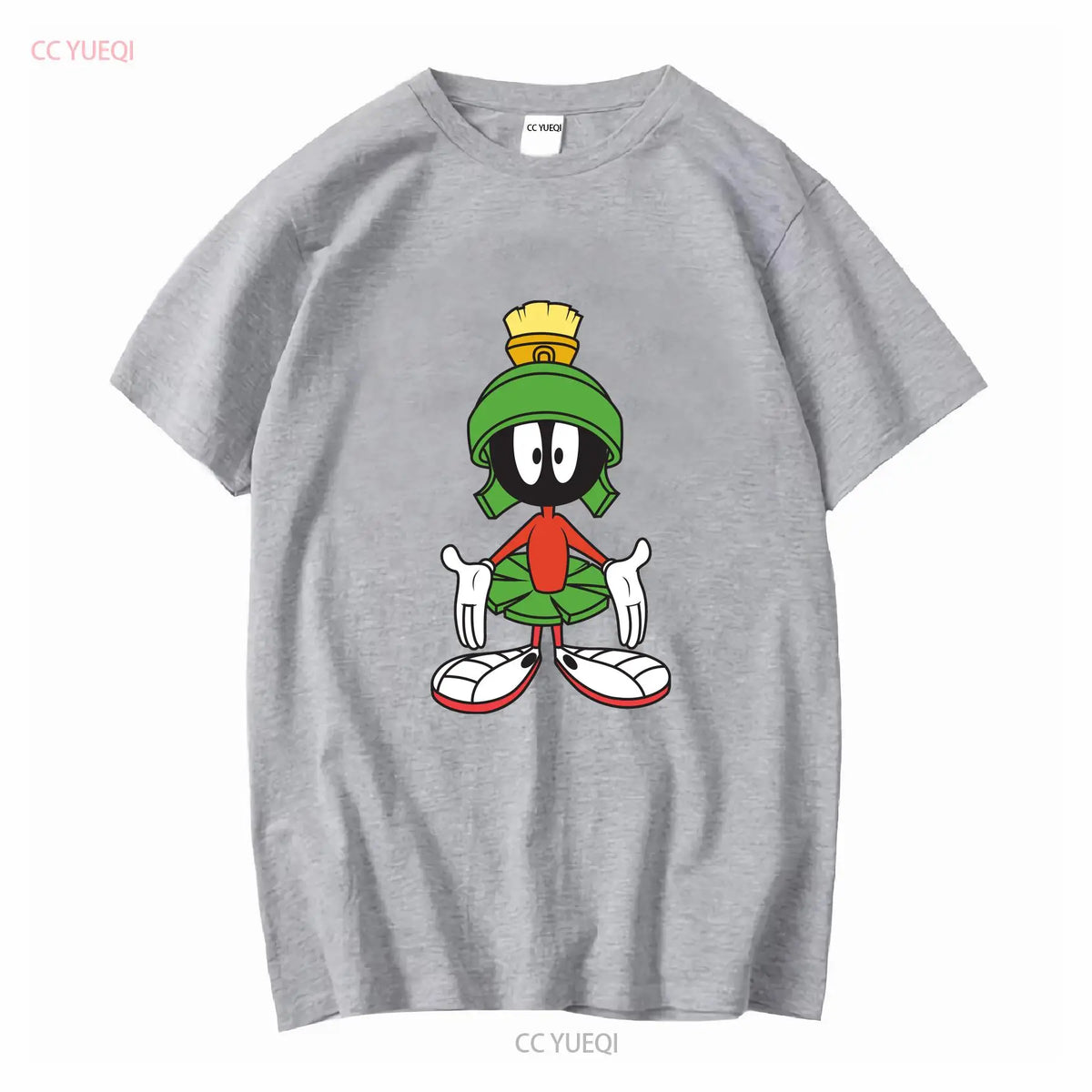 Marvin the Martian  T Shirt vintage Washed Comfortable Casual Stretched Stylish graphic Unisex streetwear designer clothes