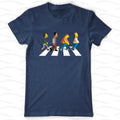 Men’s Simpsons Sidewalk Short Sleeve Graphic T Shirt