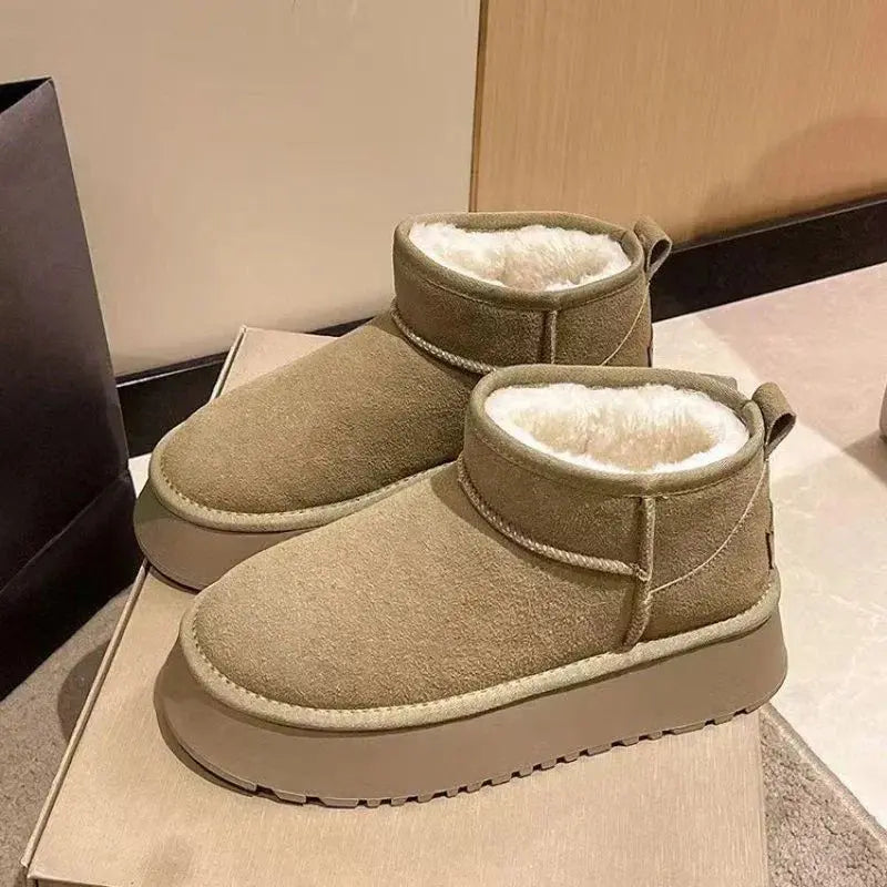 Women's Winter Warm Waterproof Antislip Snow Boots