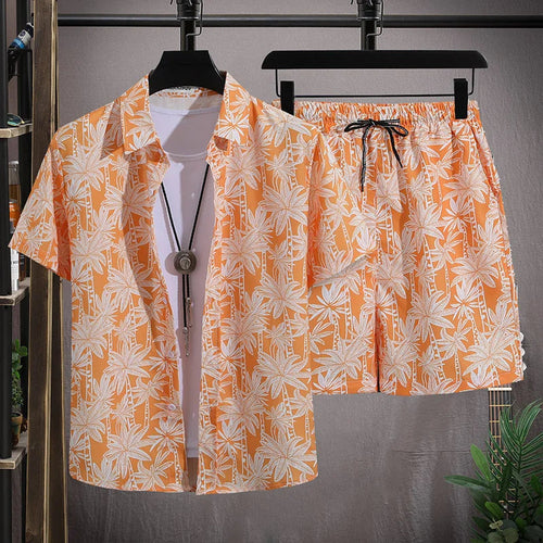 Men Beach Shorts Sets