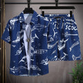 Men Beach Shorts Sets