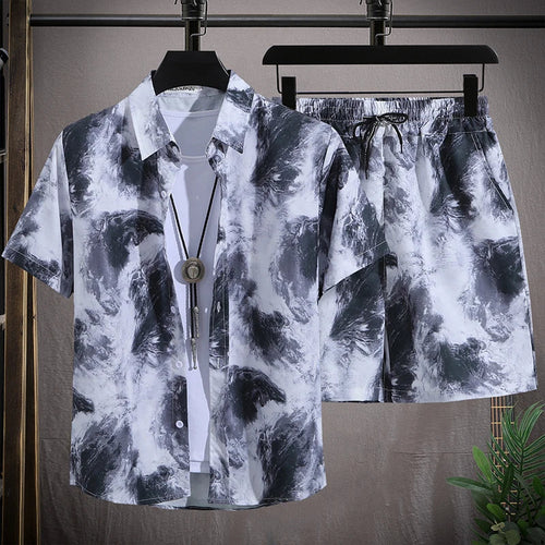 Men Beach Shorts Sets