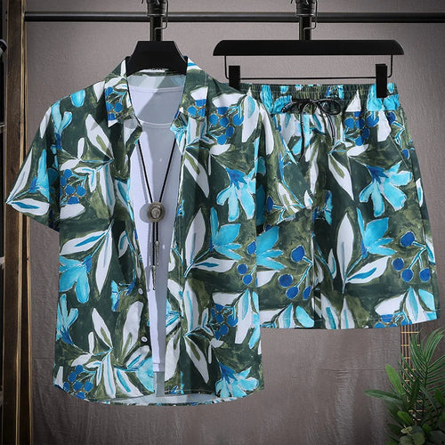 Men Beach Shorts Sets