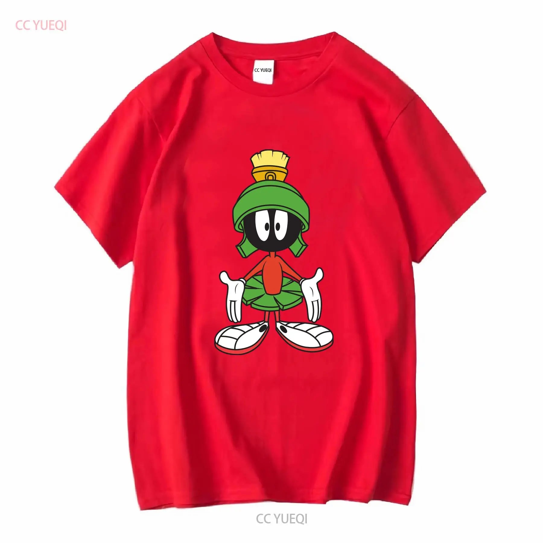 Marvin the Martian  T Shirt vintage Washed Comfortable Casual Stretched Stylish graphic Unisex streetwear designer clothes