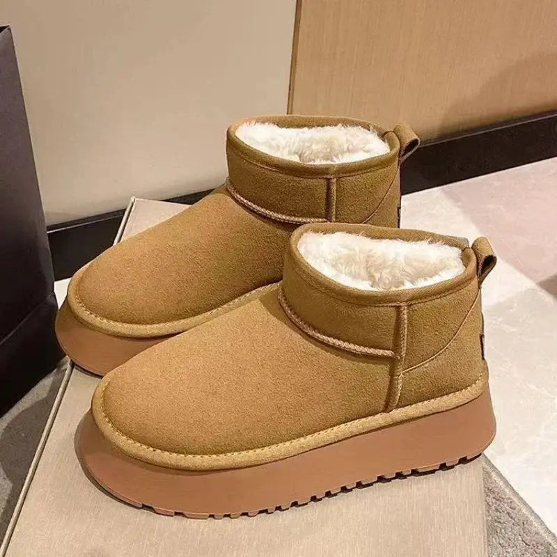 Women's Winter Warm Waterproof Antislip Snow Boots