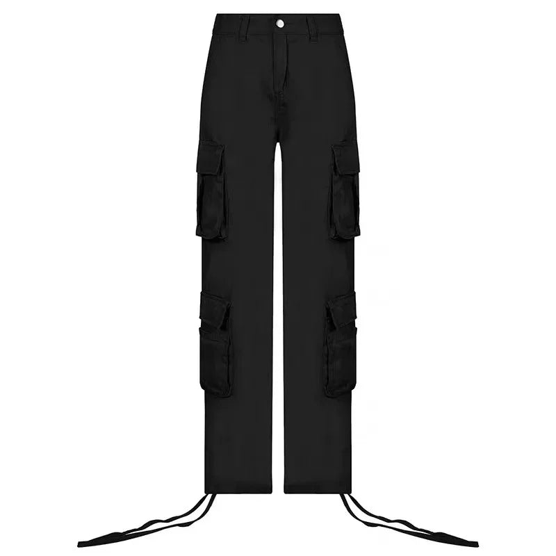 Baggy Cargo Pants Low Waist