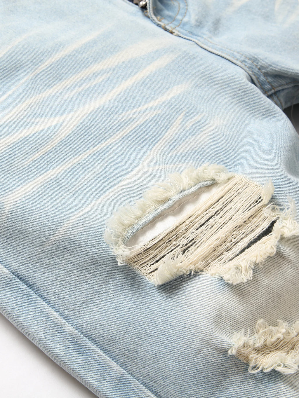 Vintage Light Blue Jeans Straight Loose