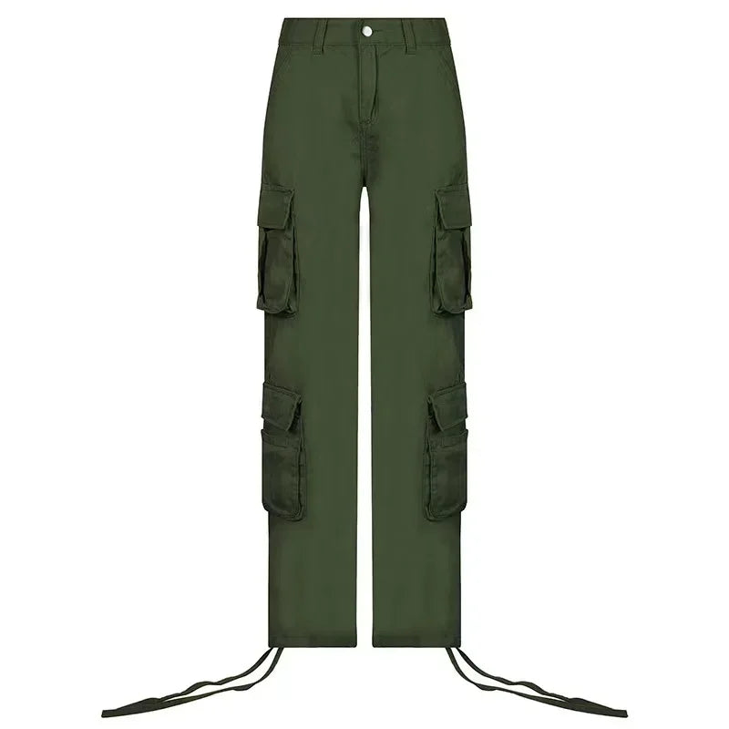 Baggy Cargo Pants Low Waist
