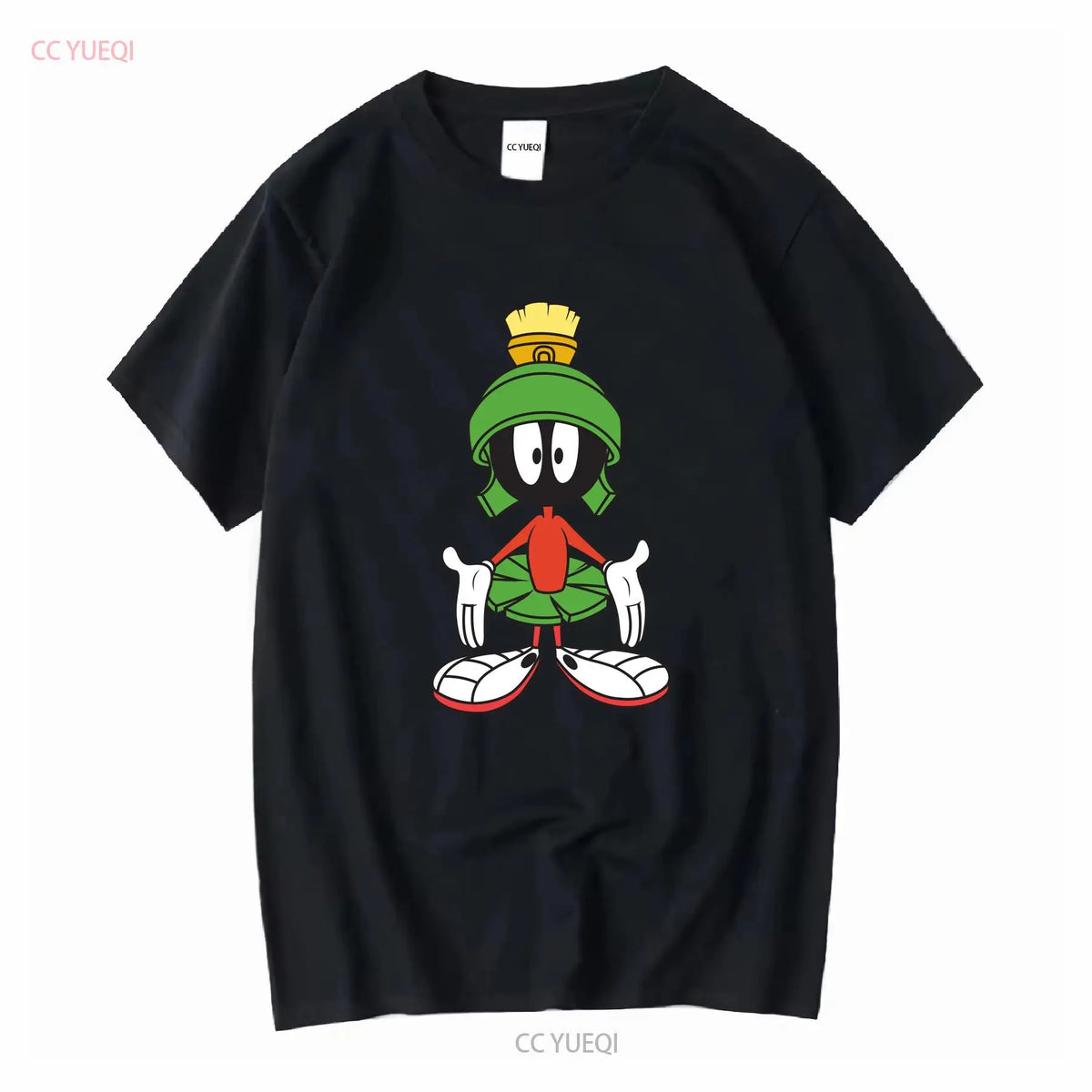 Marvin the Martian  T Shirt vintage Washed Comfortable Casual Stretched Stylish graphic Unisex streetwear designer clothes