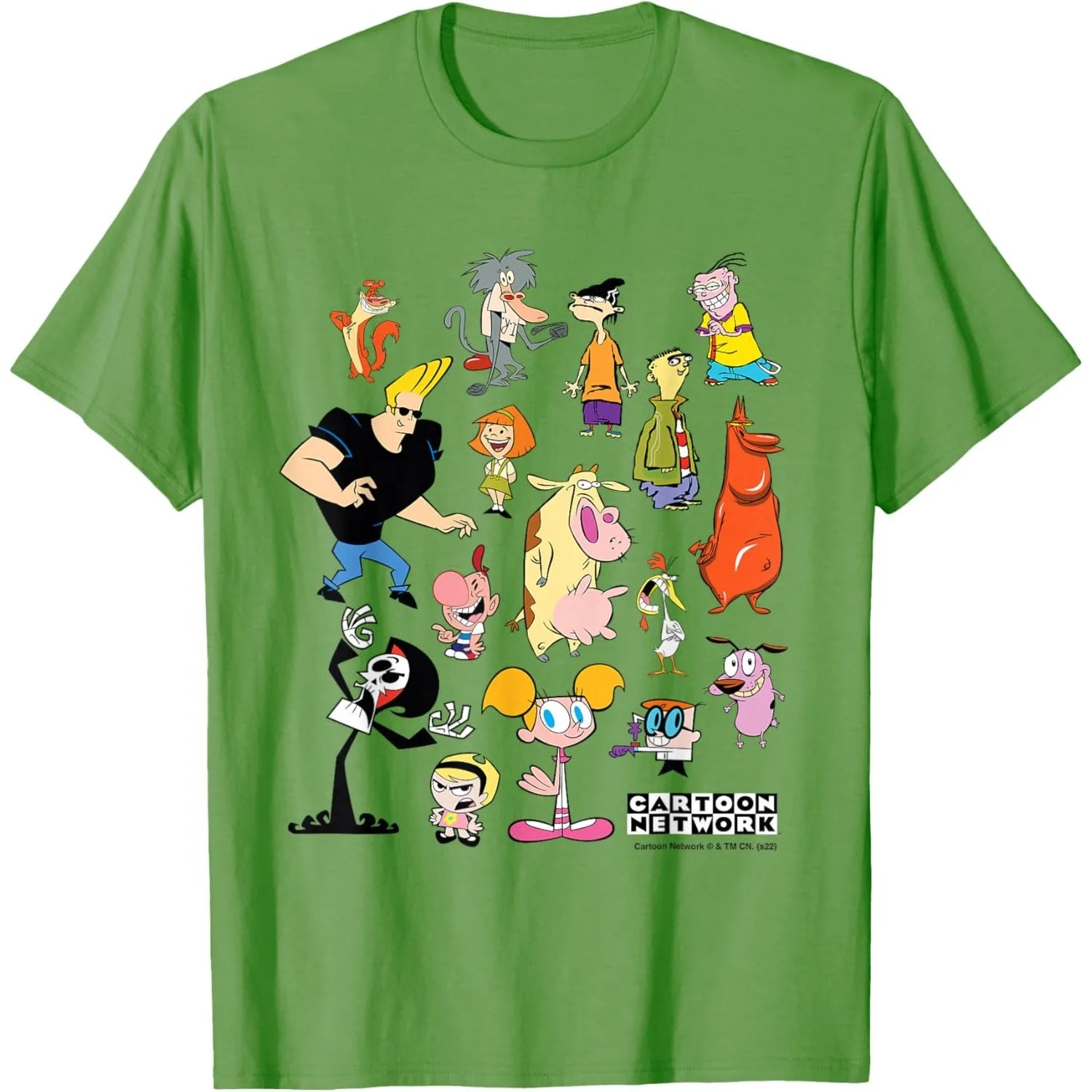 Classic Cartoon Network Characters  T-Shirt for Men