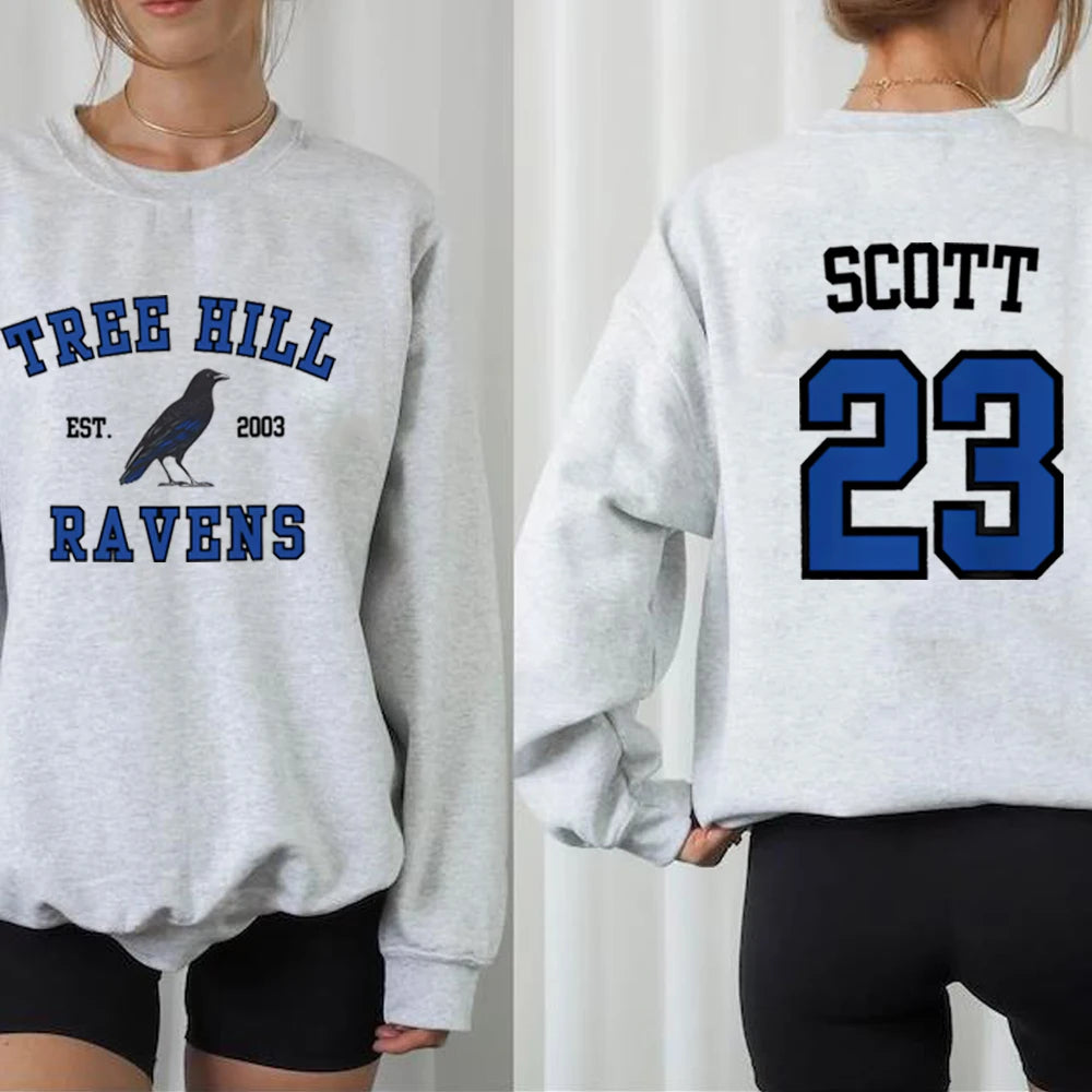 One Tree Hill Sweatshirt TREE HILL RAVENS Shirt