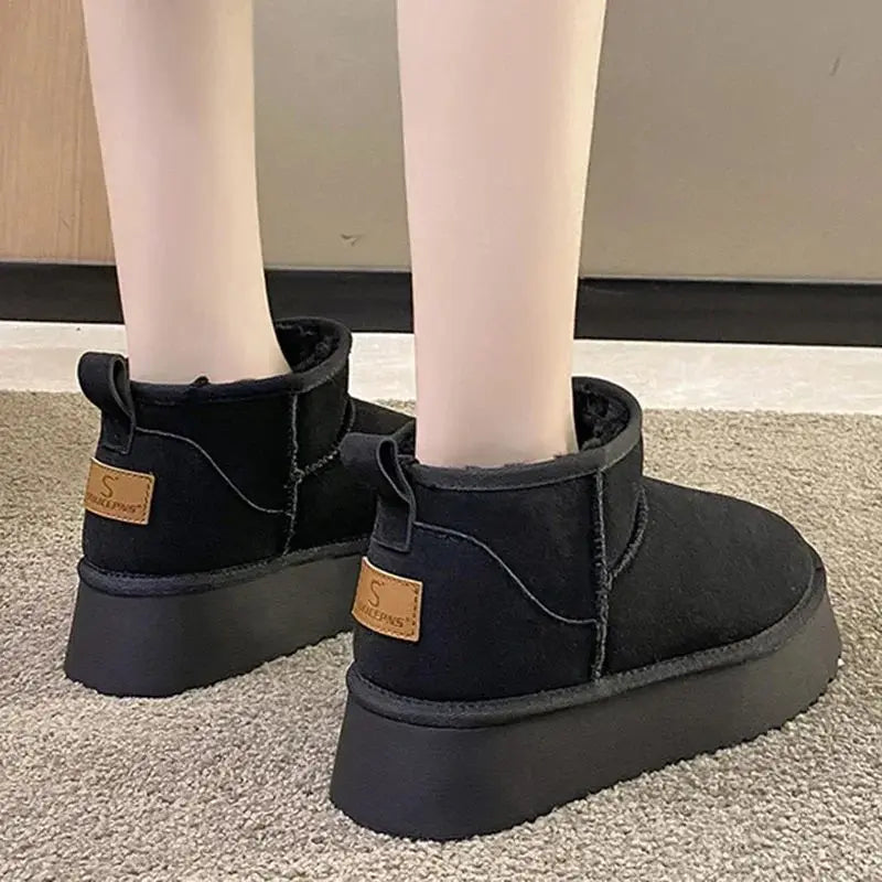 Women's Winter Warm Waterproof Antislip Snow Boots