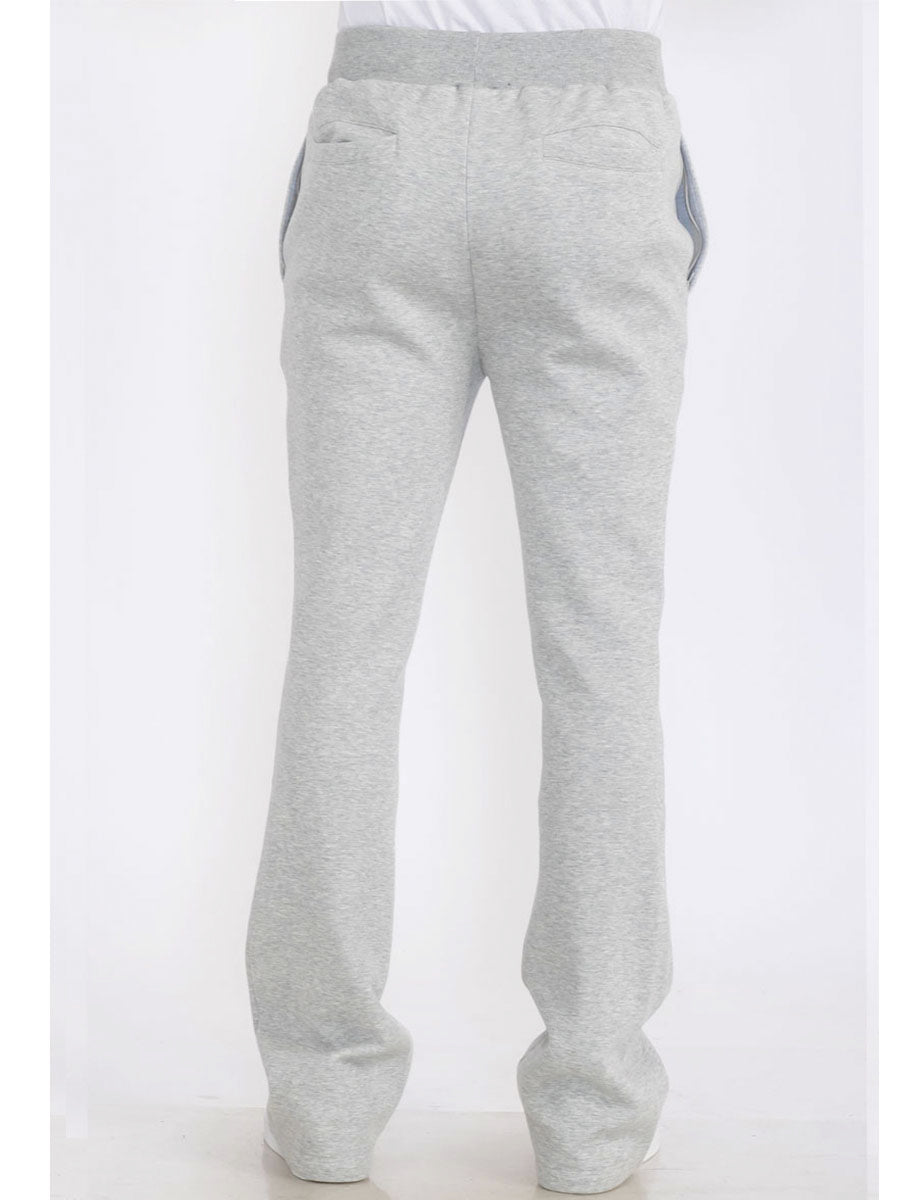 Stacked Flare Flame Sweat Pants