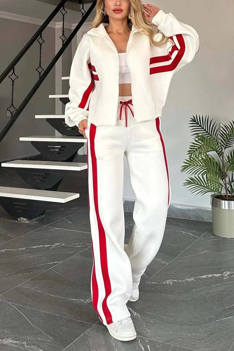 Women Hooded Tracksuit Sports 2 Pieces Set Sweatshirts Pullover Hoodies Pants Suit Home Sweatpants Trousers Outfits 2026
