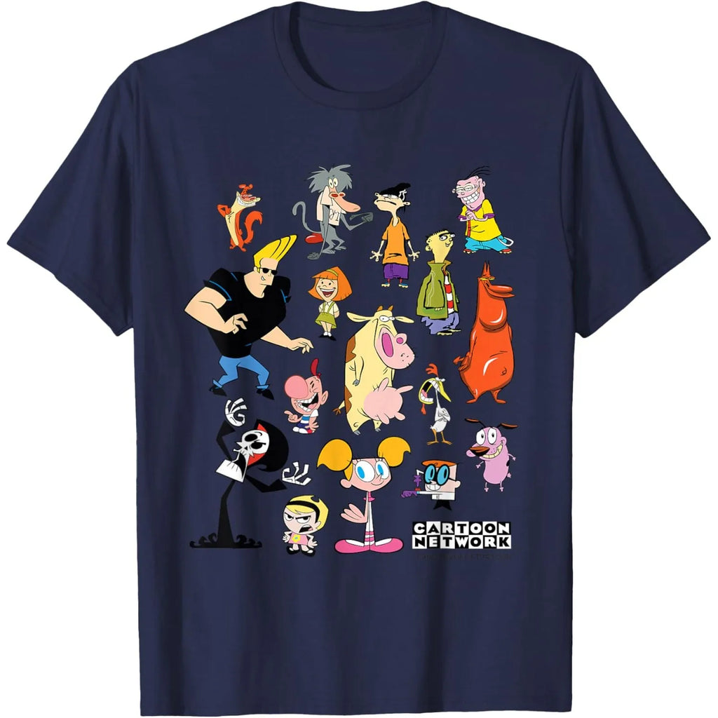 Classic Cartoon Network Characters  T-Shirt for Men
