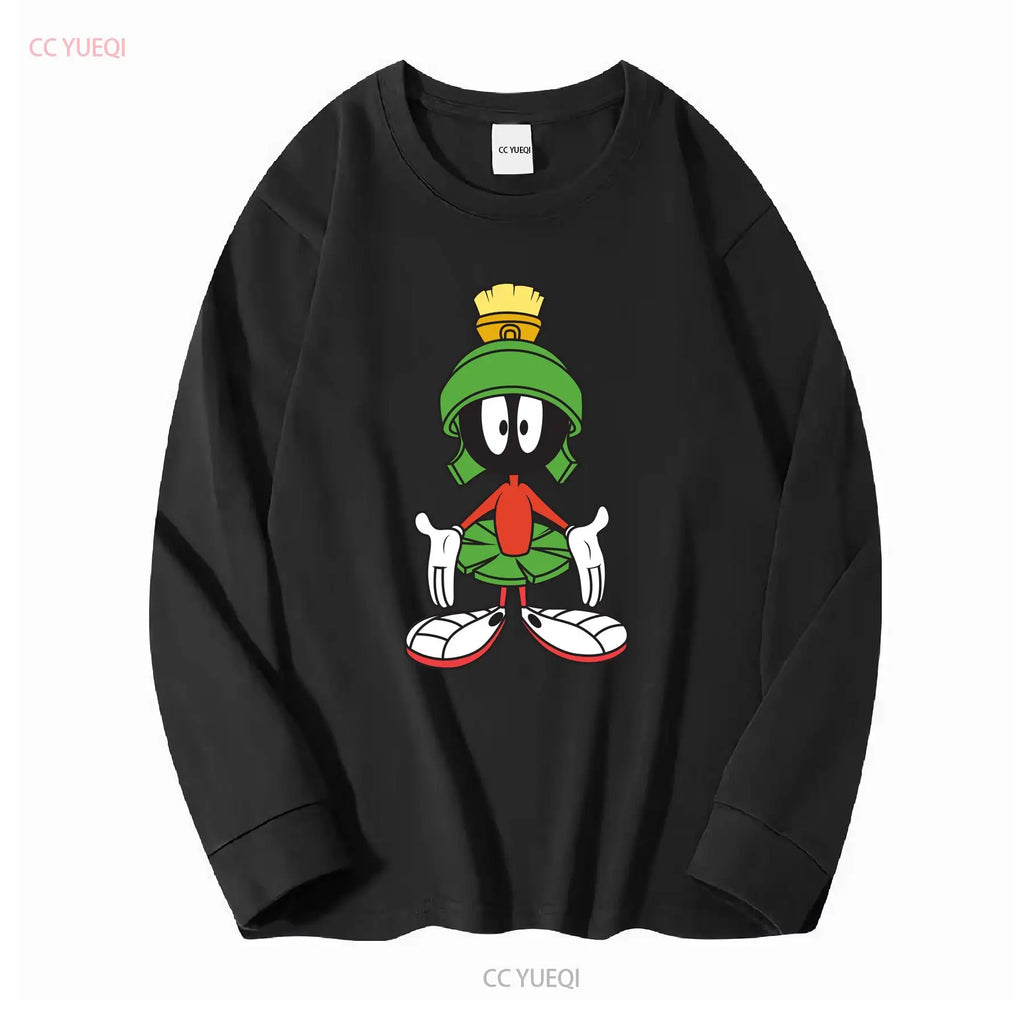 Marvin the Martian  T Shirt vintage Washed Comfortable Casual Stretched Stylish graphic Unisex streetwear designer clothes