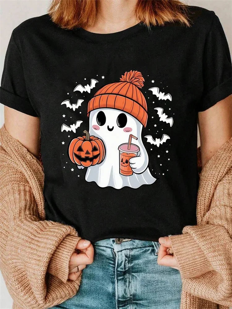 3D Poker Print Women's T-shirt Summer Daily Casual Women's Short-sleeved Top Urban Street Women Fashion Crew-neck Y2K Streetwear