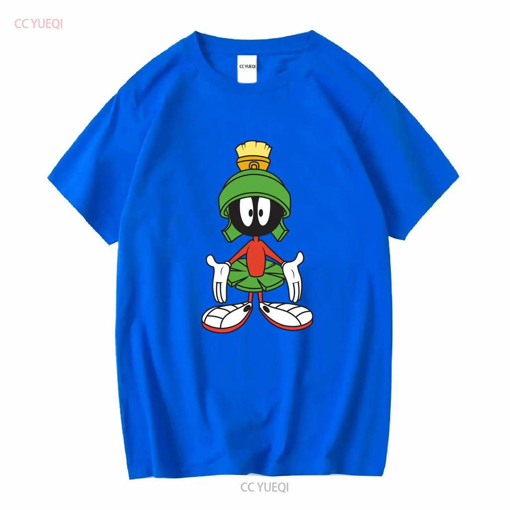 Marvin the Martian  T Shirt vintage Washed Comfortable Casual Stretched Stylish graphic Unisex streetwear designer clothes