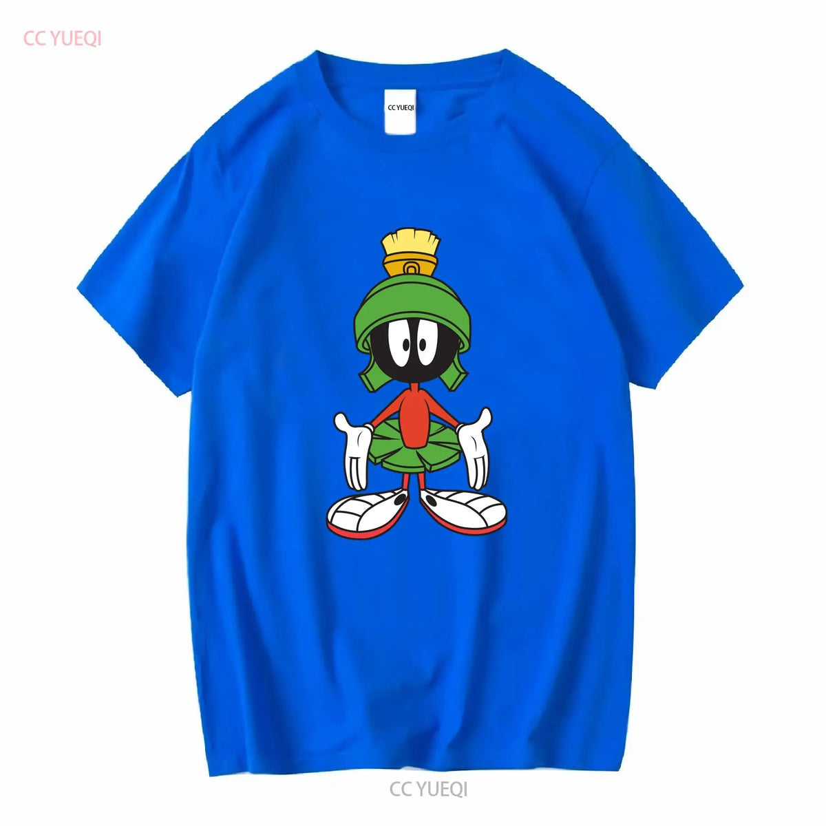 Marvin the Martian  T Shirt vintage Washed Comfortable Casual Stretched Stylish graphic Unisex streetwear designer clothes