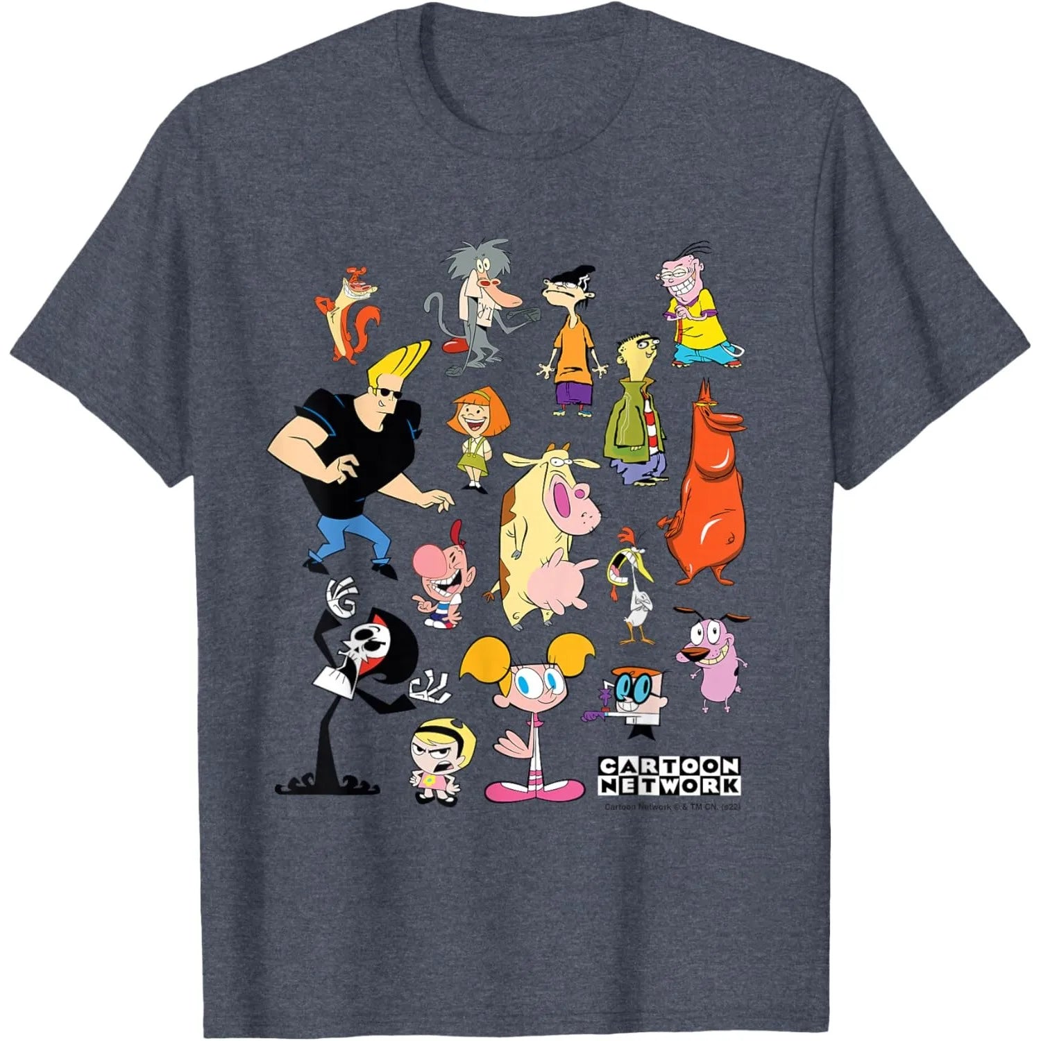 Classic Cartoon Network Characters  T-Shirt for Men