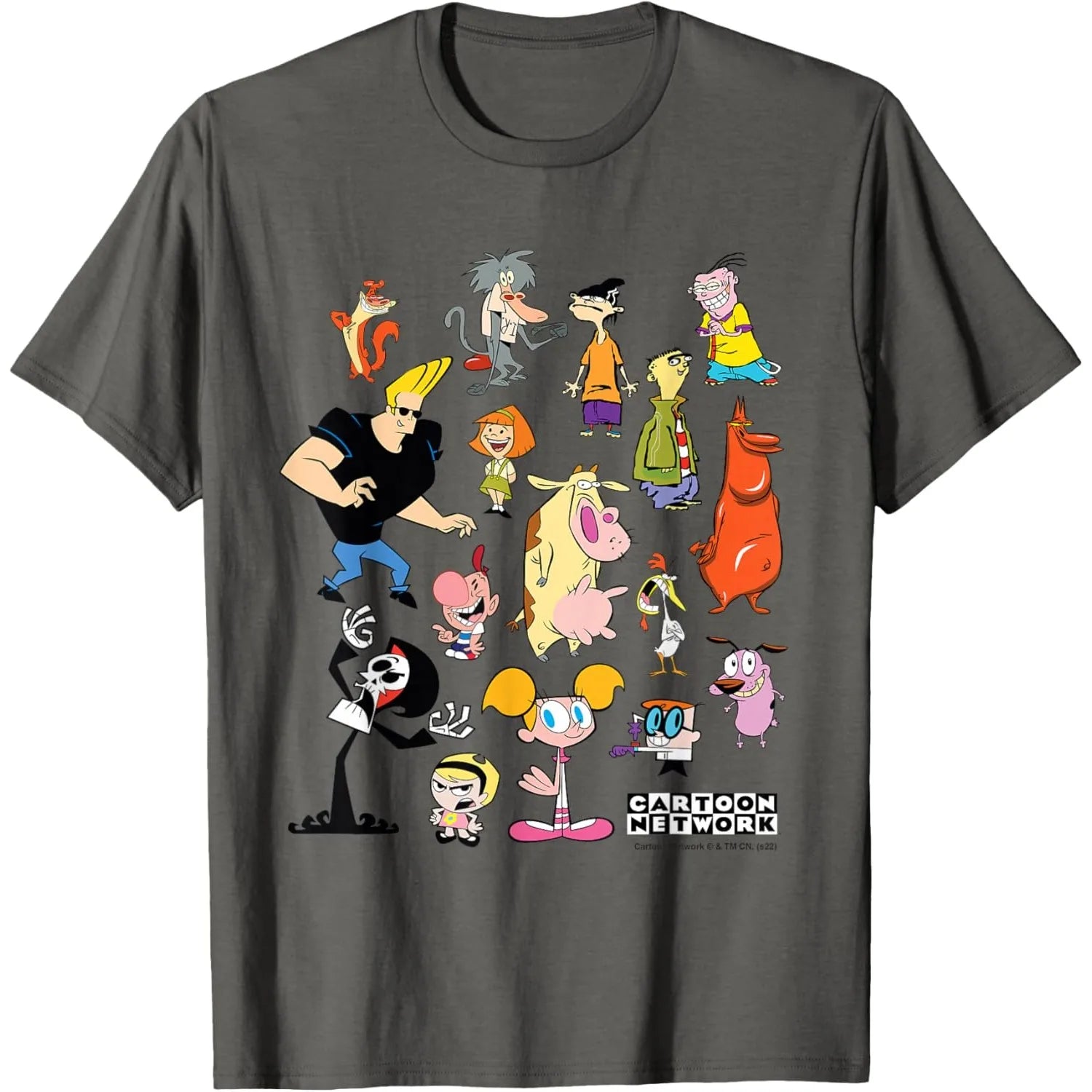 Classic Cartoon Network Characters  T-Shirt for Men