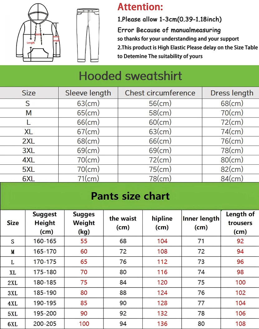 New Style Street Casual Fashion Comfortable Soft 3D Bear Pattern Printed Men's Hooded Sweatshirt Set