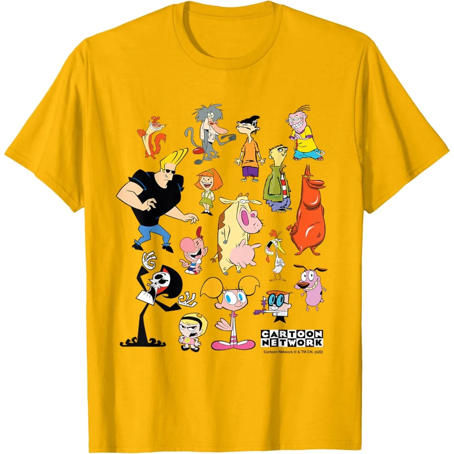 Classic Cartoon Network Characters  T-Shirt for Men